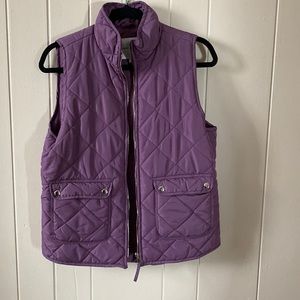 Purple Comfy Quilted Vest
